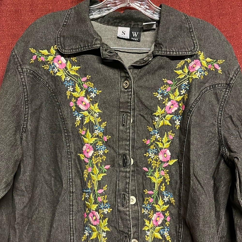 Studio west jean top - Picture 3 of 3